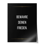 Protect your peace - Poster