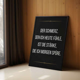 The pain I feel today is the strength I feel tomorrow - Poster