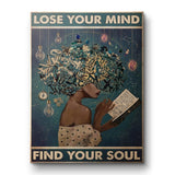 Lose your mind find your soul 12 - Leinwand