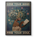 Lose your mind find your soul 12 - Leinwand