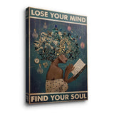 Lose your mind find your soul 12 - Leinwand