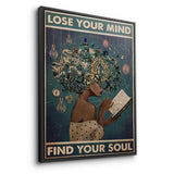 Lose your mind find your soul 12 - Leinwand