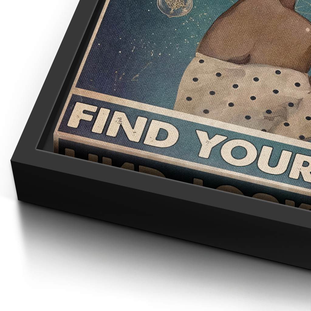 Lose your mind find your soul 12 - Leinwand