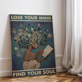 Lose your mind find your soul 12 - Leinwand