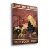 Lose your mind find your soul 7 - acrylic glass