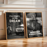 Motivation &amp; Mindset - Bundle - Poster