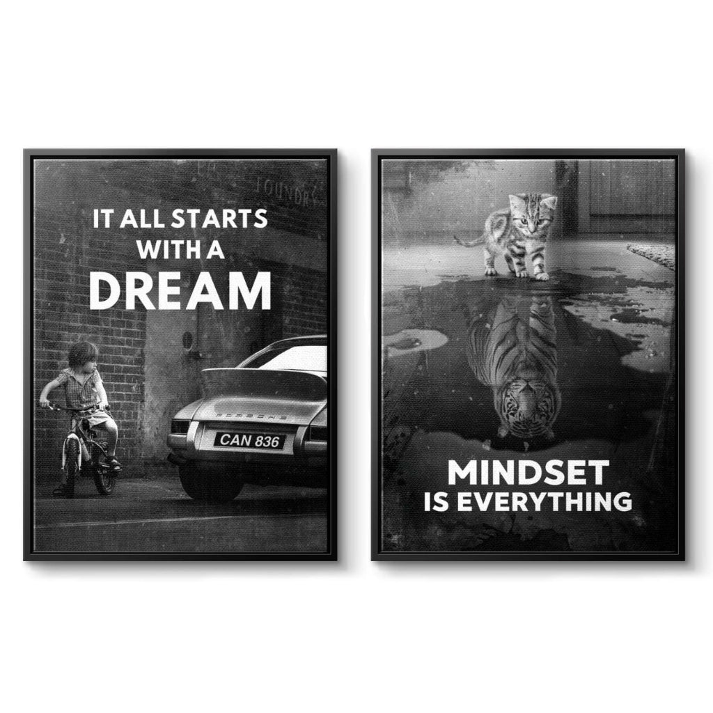 Motivation &amp; Mindset - Bundle - Canvas