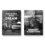 Motivation &amp; Mindset - Bundle - Acrylic Glass