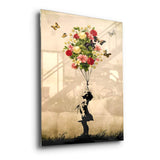 Flower Balloon - Acrylic Glass