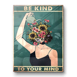 Be kind to your mind 2 - acrylic glass