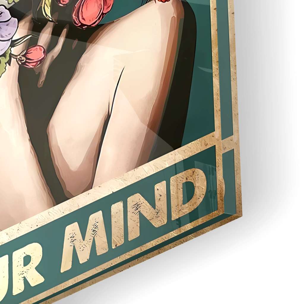 Be kind to your mind 1 - acrylic glass
