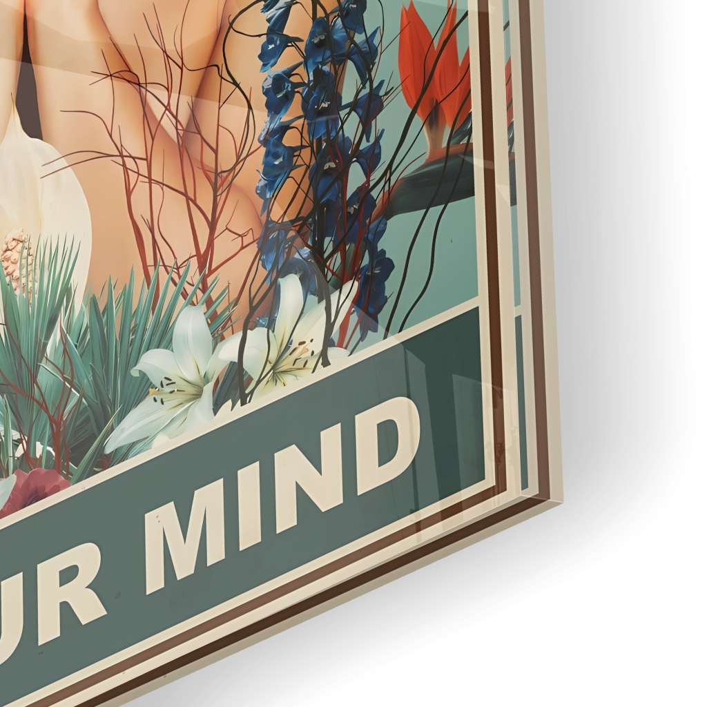 Be kind to your mind 4 - acrylic glass