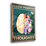 Grow positive thoughts 1 - acrylic glass