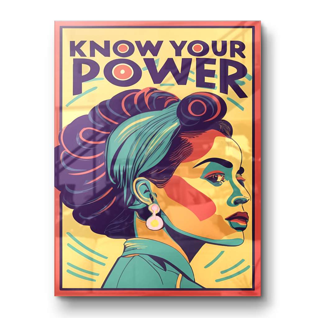 Know your power 4 - acrylic glass