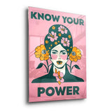 Know your power 1 - acrylic glass