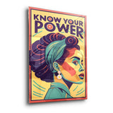 Know your power 4 - acrylic glass