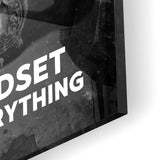Mindset is everything #Tiger - acrylic glass