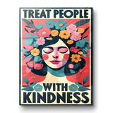 Treat people with kindness 2 - acrylic glass