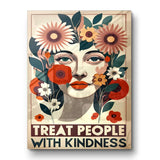 Treat people with kindness 4 - acrylic glass