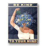 Be kind to your mind 8 - Acrylglas