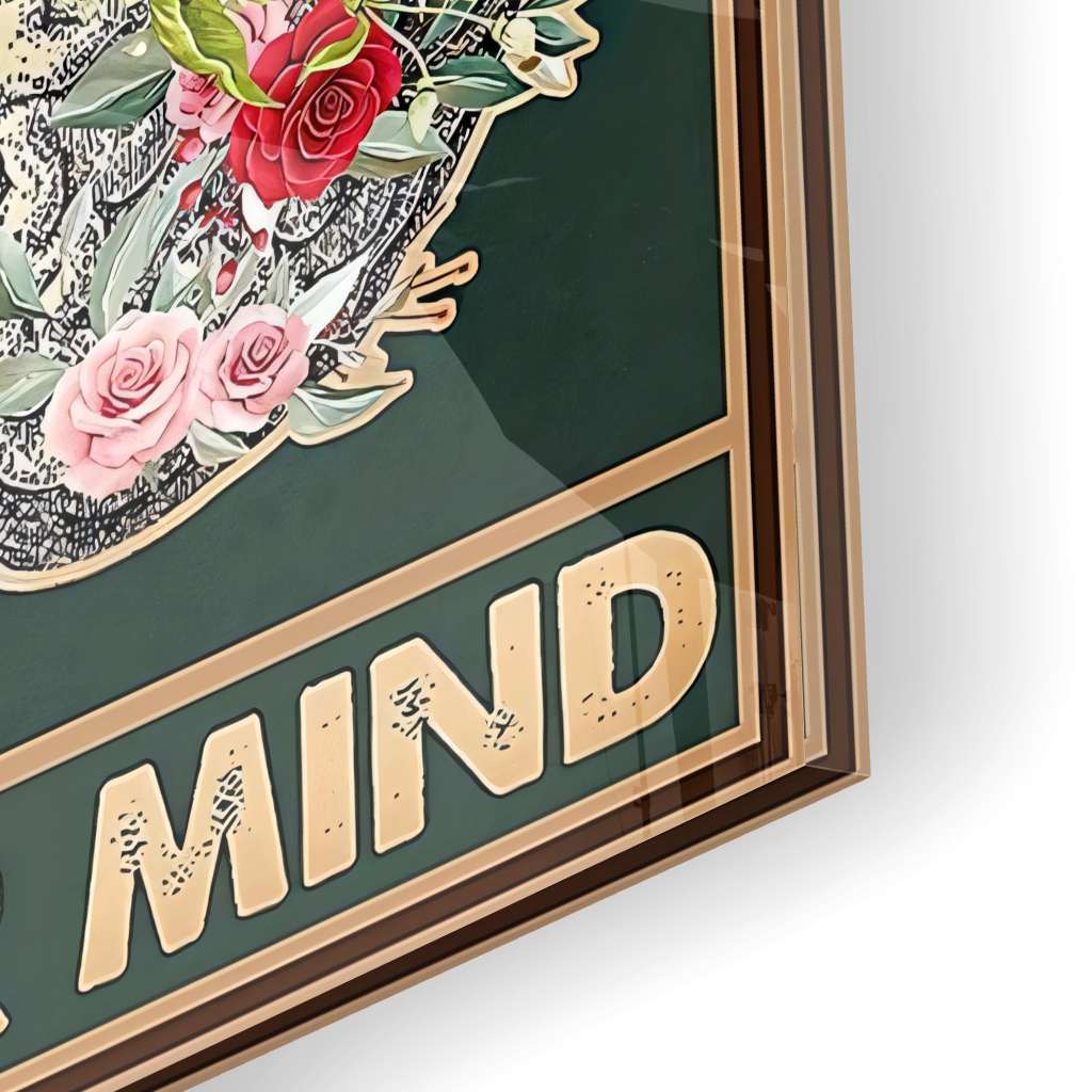 Be kind to your mind 7 - acrylic glass