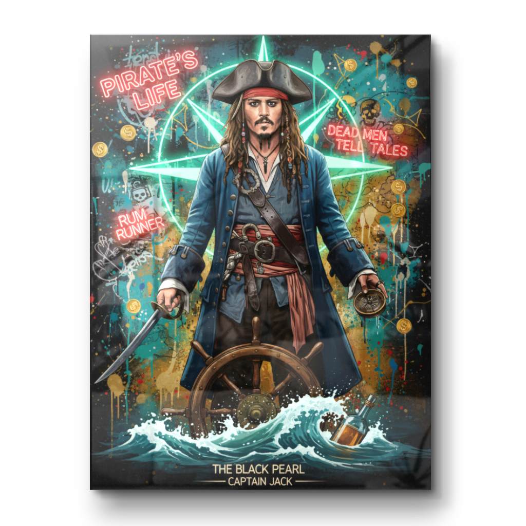 Sparrow Pop - Acrylglas