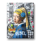 Das Mädchen mit dem Perlenohrring - Acrylglas