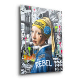 Das Mädchen mit dem Perlenohrring - Acrylglas