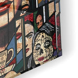 Frida Kahlo - Flora &amp; Art - Acrylic glass