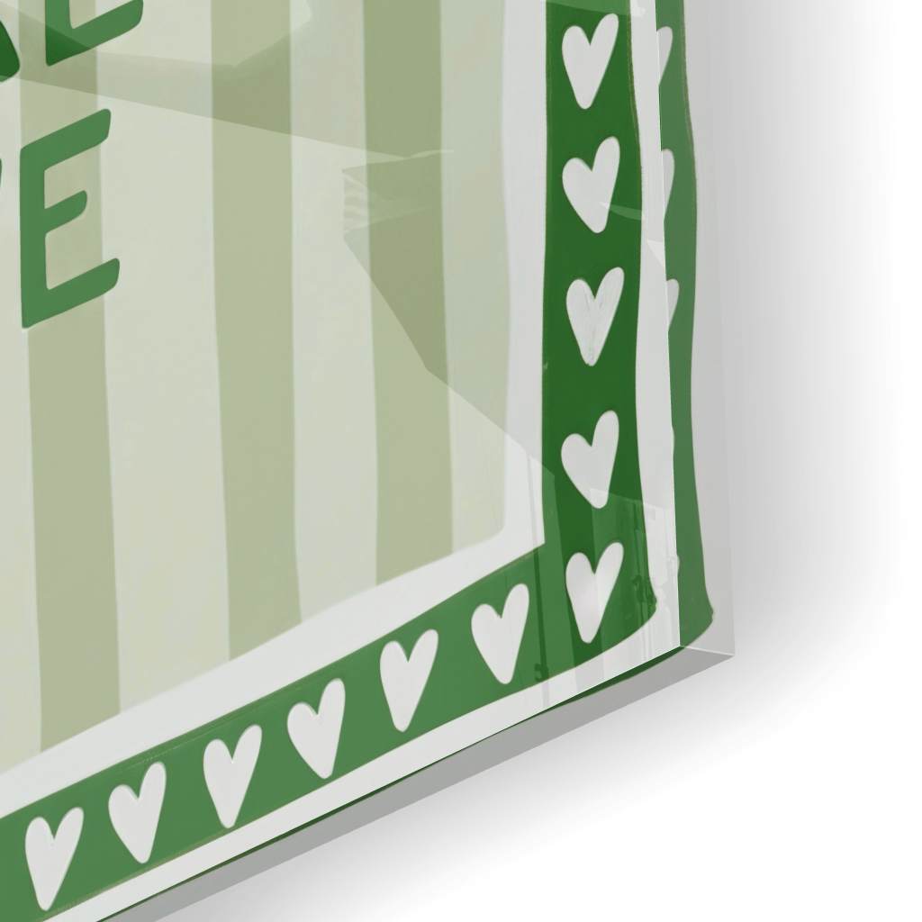 How lucky are we - Stripes - Acrylic glass