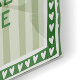 How lucky are we - Stripes - Acrylic glass