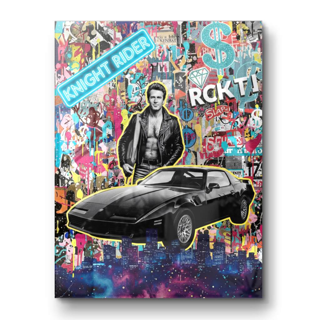 Knight Rider Pop - Acrylglas