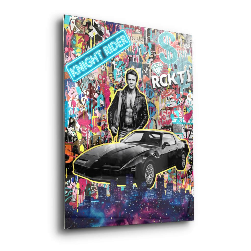Knight Rider Pop - Acrylglas
