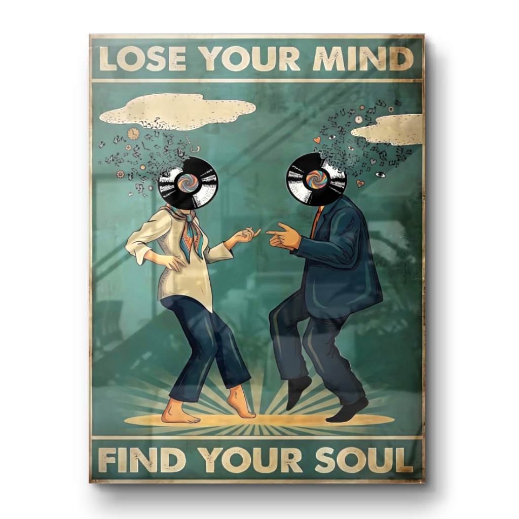 Lose your mind find your soul 6 - Acrylglas