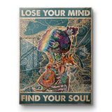 Lose your mind find your soul 13 - Acrylglas