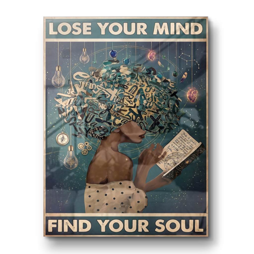 Lose your mind find your soul 12 - Acrylglas