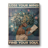Lose your mind find your soul 12 - Acrylglas