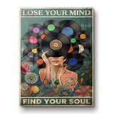 Lose your mind find your soul 18 - Acrylglas