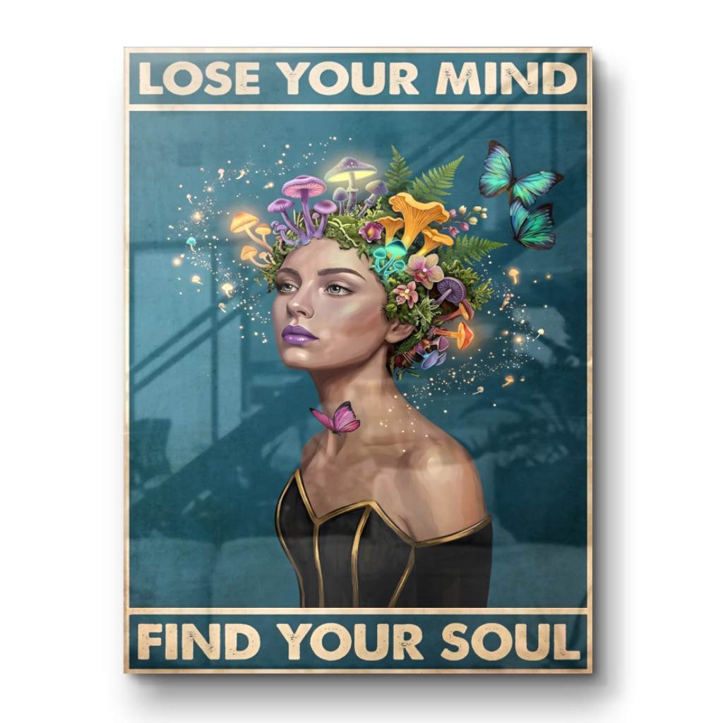 Lose your mind find your soul 14 - Acrylglas
