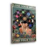Lose your mind find your soul 18 - Acrylglas