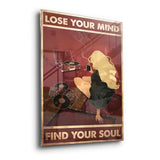 Lose your mind find your soul 7 - acrylic glass
