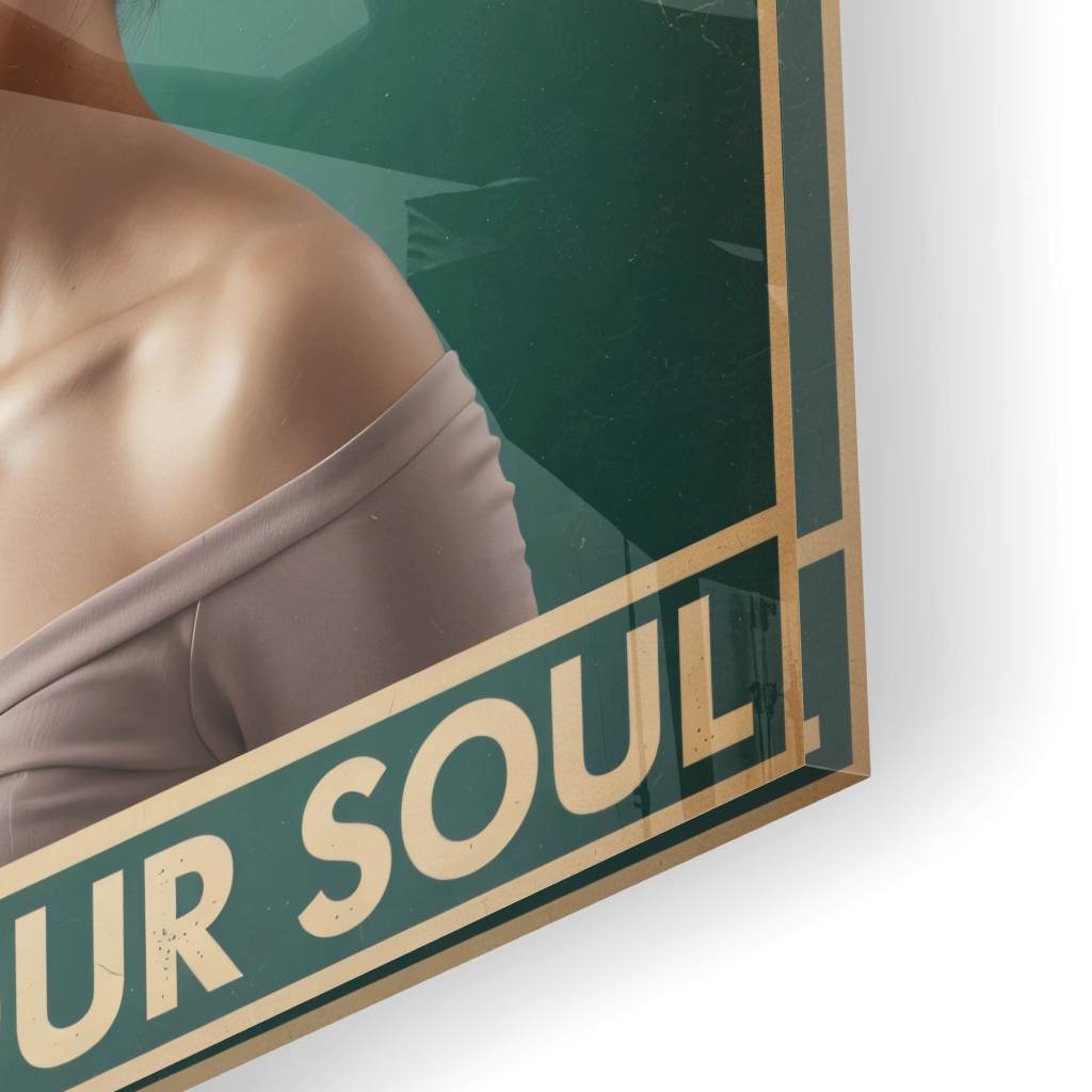 Lose your mind find your soul 2 - acrylic glass