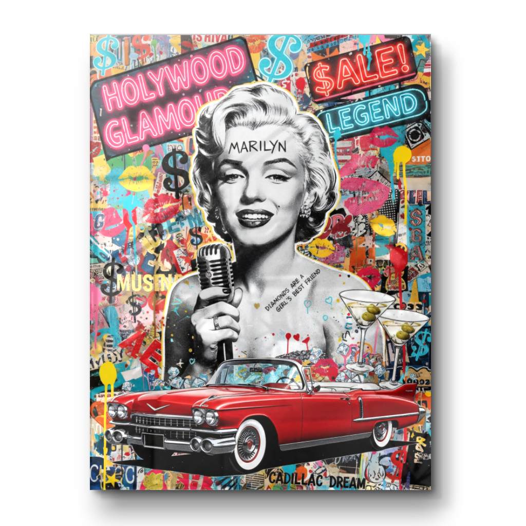 Marilyn Pop - Acrylglas