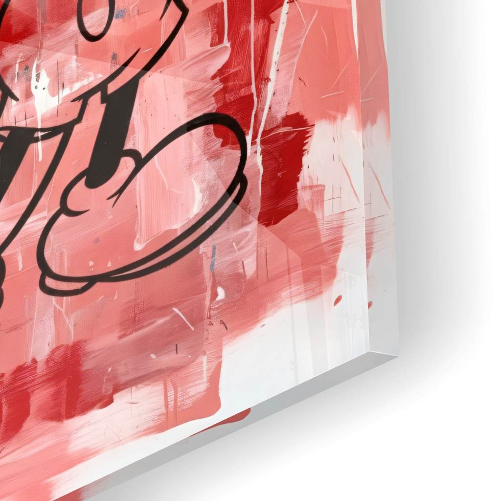 Mickey Love - Acrylic glass