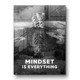 Mindset is everything #Tiger - Acrylglas