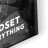 Mindset is everything #Tiger - Acrylglas