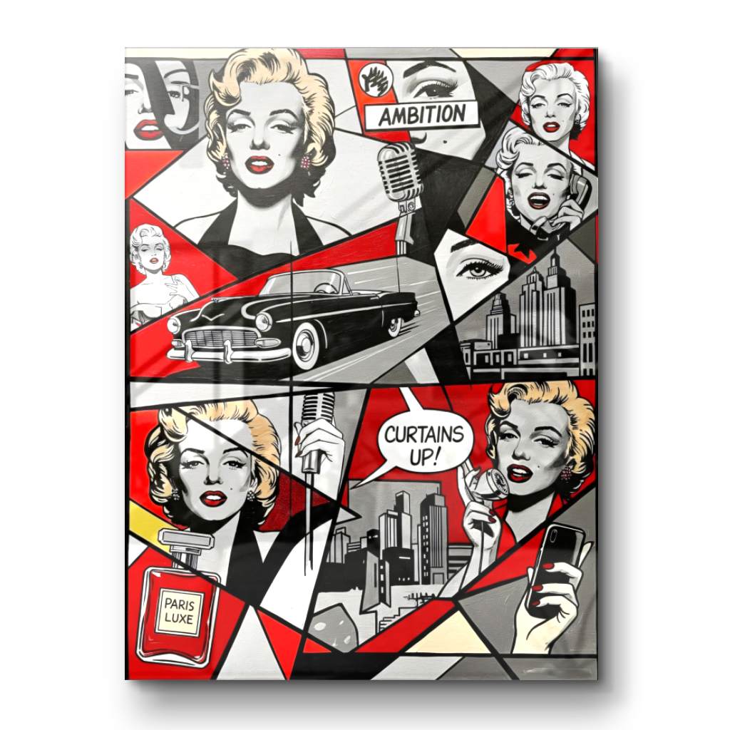 Paris Luxe - Der Marilyn Code - Acrylglas