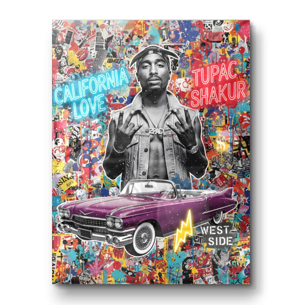 Tupac Pop - Acrylglas