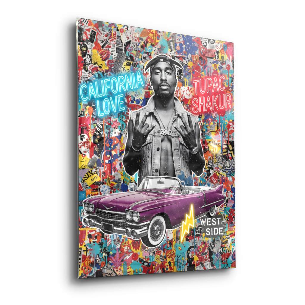 Tupac Pop - Acrylglas