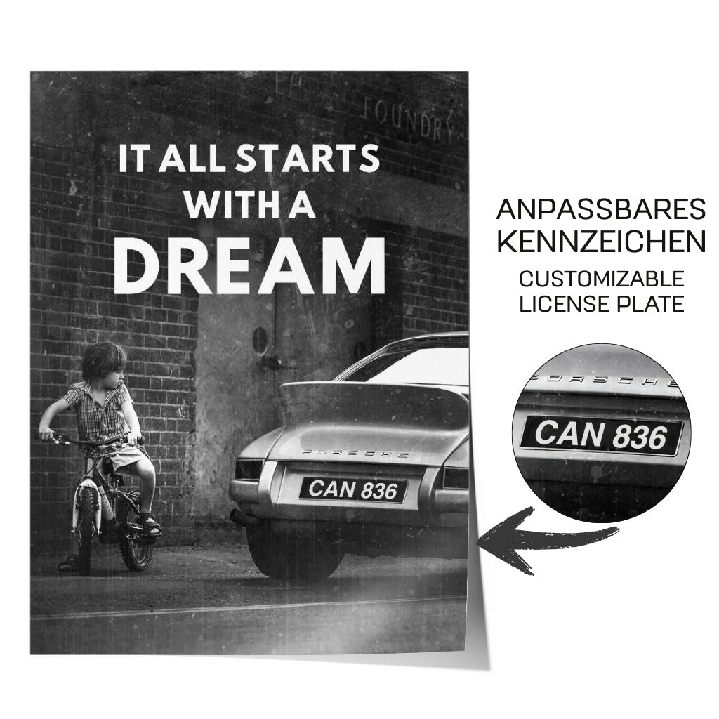 It all starts with a dream - Poster